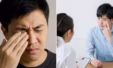 Người đàn ông phải nhập viện vì tự chữa máy mắt, máy mắt có phải “điềm xui”? 