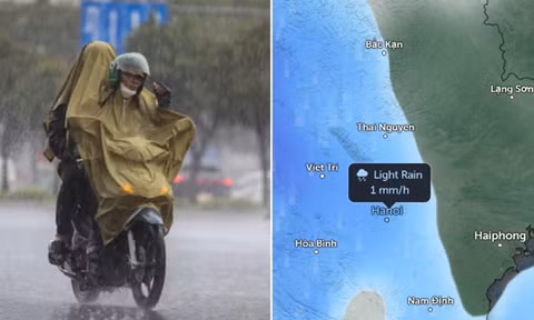 Miền Bắc bước vào những ngày có mưa dông rải rác