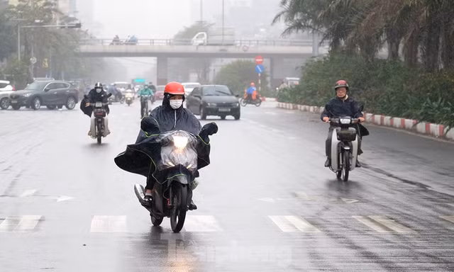 Miền Bắc mưa nhỏ rải rác