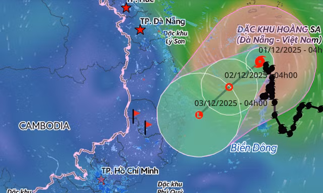 Bão số 15 tác động đến Gia Lai – Khánh Hoà như nào?