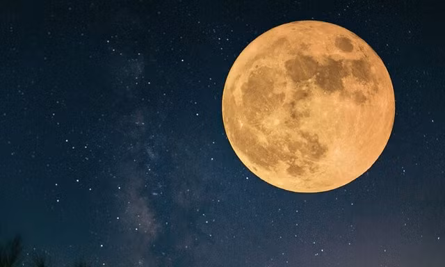 Siêu trăng, mưa sao băng xuất hiện ngay đầu năm mới 