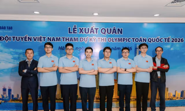 Olympic Toán quốc tế: Việt Nam thăng hạng, xếp thứ 5 toàn đoàn