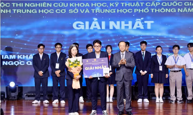 Xác minh đề tài đoạt giải Nhất khoa học kỹ thuật quốc gia nghi 'đạo văn'