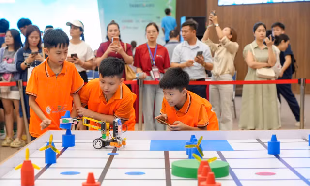 Giải Vô địch Quốc gia STEM, AI và Robotics: Những khoảnh khắc thi đấu 'nghẹt thở' 