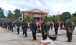 Quân khu 4 huy động gần 120.000 cán bộ, chiến sĩ ứng phó bão 