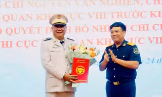 Chi cục Hải quan khu vực VIII có lãnh đạo mới