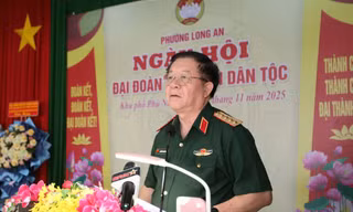 Đại tướng Nguyễn Trọng Nghĩa dự ngày hội đại đoàn kết ở nơi chỉ còn 2 hộ nghèo