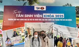 Sôi động tuần lễ chào đón tân sinh viên 2K7 của trường ĐH KHXH&NV (ĐHQG-HCM)