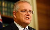 Thủ tướng Úc Scott Morrison. (Ảnh: Getty Images)