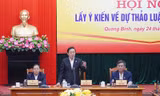 Lấy ý kiến về dự thảo Luật Đất đai (sửa đổi) tại miền Trung
