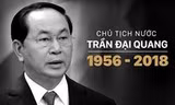 Đoàn viếng Chủ tịch nước Trần Đại Quang không mang vòng hoa