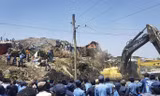 Hiện trường vụ lở đất khiến ít nhất 35 người chết ở Ethiopia