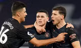 Hạ Everton 3-1, Man City băng băng về đích