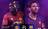 M.U gặp Barca ở tứ kết Champions League.