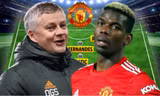 HLV Ole Solskjaer sẽ phải quyết định sử dụng Paul Pogba hay không.