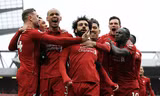 Sadio Mane đánh đầu mở tỷ số cho Liverpool