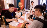 Tân sinh viên nhập học năm 2023. Ảnh: Hucam