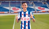 Đoàn Văn Hậu trong màu áo SC Heerenveen