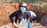 Dân vùng biên khốn khổ vì khô hạn 