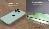 Chiêm ngưỡng iPhone 14 Pro màu xanh mint đẹp không tì vết: Thiết kế mới vô cùng bắt mắt