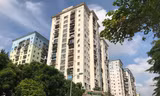 Khu vực chung cư Đền Lừ (Hoàng Văn Thụ, Hoàng Mai). Ảnh: Trường Phong