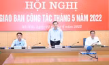 Chủ tịch Hà Nội: Xử lý nghiêm các đơn vị giải ngân chậm