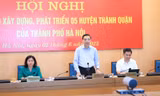 5 huyện ở Hà Nội đã đạt bao nhiêu tiêu chí lên quận?