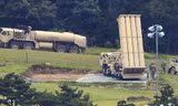 Khu vực triển khai THAAD ở sân golf cũ tại Seongju, Hàn Quốc. Ảnh: AP