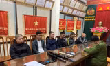Công an Lạng Sơn liên tiếp bắt các đối tượng cầm đầu đường dây cá độ bóng đá -Ảnh: TL