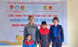 Khánh thành nhà Khăn quàng đỏ ở Lạng Sơn. Ảnh: Duy Chiến