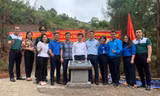 Với sự chung tay của Đoàn Bộ Kế hoạch- Đầu tư, tuổi trẻ Lạng Sơn, cán bộ, chiến sỹ và nhân dân địa phương 5 đường lên cột mốc ở biên giới Bắc Xa đã hoàn thành tốt đẹp -Ảnh: Duy Chiến 