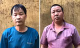 Hai đối tượng Triệu Đức Vạn và Lâm Văn Ban -Ảnh: TL