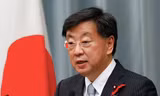 Tổng thư ký Nội các Nhật Matsuno Hirokazu. (Ảnh: Reuters)