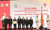 Tổng cục THADS đón nhận Huân chương Lao động hạng Nhất