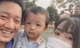 Hình ảnh gia đình anh Hưng rạng rỡ ở công viên Nguyễn Văn Cừ chiều 24/8. Ảnh: FB Báo Bắc Ninh 