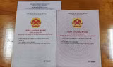 Sổ đỏ được làm giả rất giống sổ thật