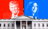 Ông Donald Trump hay bà Kamala Harris sẽ trở thành chủ nhân Nhà Trắng? Ảnh: Financial Times