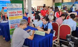 Sinh viên tìm việc làm tại Ngày hội việc làm cuối tháng 11/2024