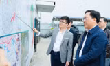 Chủ tịch UBND tỉnh Trần Duy Đông kiểm tra công tác giải phóng mặt bằng Khu công nghiệp Nam Bình Xuyên