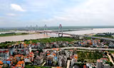 Khu vực dân cư bãi sông Hồng