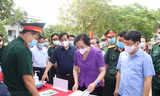Bộ trưởng Nội vụ đánh giá cao công tác bầu cử và phòng chống dịch tại Vĩnh Phúc