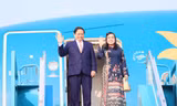 Thủ tướng Phạm Minh Chính và Phu nhân lên đường thăm chính thức Thổ Nhĩ Kỳ, dự COP28 tại UAE