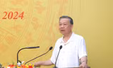 Chủ tịch nước Tô Lâm: Không ngừng tăng cường mối quan hệ gắn bó máu thịt giữa công an với nhân dân