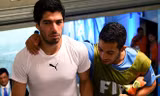 Vắng Luis Suarez là một mất mát quả lớn với Uruguay.