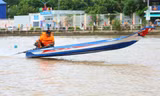 Mãn nhãn màn tranh tài đua vỏ composite tại Cần Thơ
