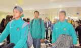 Olympic Indonesia tới Hà Nội vào trưa ngày 7/3