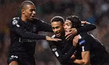 Tam tấu "CMN" với Cavani, Mbappe và Neymar cho thấy sức huỷ diệt khủng khiếp trên sân Celtic Park. Ảnh: AFP. 