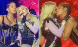 Madonna hôn nữ rapper Tokischa, còn thực hiện vũ đạo gợi dục gây sốc