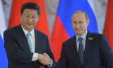 Chủ tịch Trung Quốc Tập Cận Bình (trái) và Tổng thống Nga Vladimir Putin (phải). Ảnh: Sputnik News