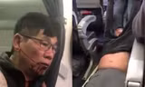 Cảnh ông David Dao bị kéo khỏi máy bay trong đoạn video gây xôn xao dư luận.
